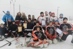 Муниципальный этап соревнований по хоккею в рамках краевого проекта «Школьная спортивная лига»