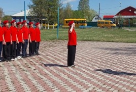 Районный слёт дружин юных пожарных 